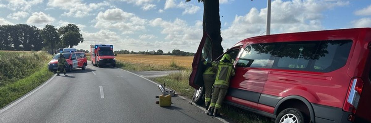 FW Alpen: Verkehrsunfall mit einer verletzten Person