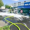 FW-BO: Brennender Schrott bei einem Recycling-Betrieb in Wattenscheid