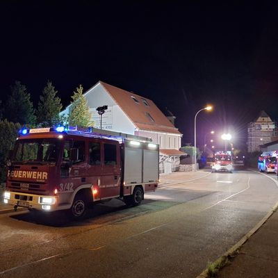 KFV-CW: Gasaustritt in Langenbrand / OD Stunden lang gesperrt / Permanente Messungen