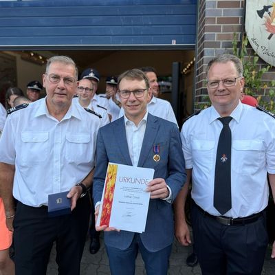 FW-WRN: Löschgruppe Langern feierte rund gelungenes Feuerwehrfest