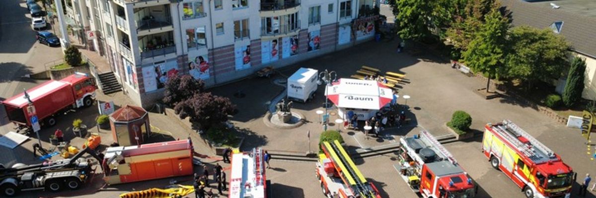 FW Mechernich: Feuerwehr Stadt Mechernich präsentiert sich auf dem Brunnenfest