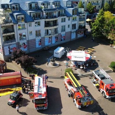 FW Mechernich: Feuerwehr Stadt Mechernich präsentiert sich auf dem Brunnenfest