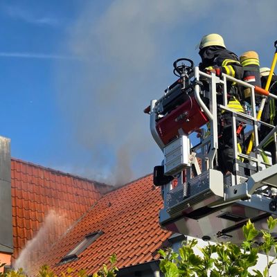 FW Datteln: Dachstuhlbrand
