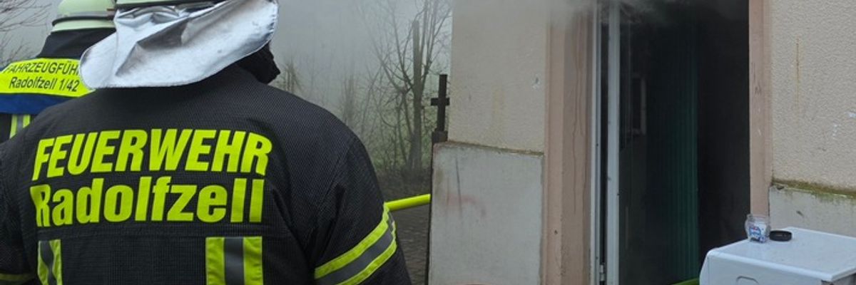 FW-Radolfzell: Kellerbrand in Radolfzell-Stahringen