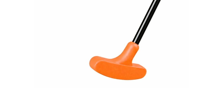 Robuster Metallkopf mit Gummiummantelung - Minigolf-Set mit 4 Schlägern, PU-Bällen & Putting-Cup
