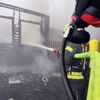 FW Lüchow-Dannenberg: +++ Großeinsatz der Feuerwehren in Lüchow-Dannenberg +++ Wohnhaus aus Holz brennt am Gründonnerstag vollständig aus +++