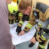 FW Bremerhaven: Schiffsbrandbekämpfungsübung auf der Nordsee
