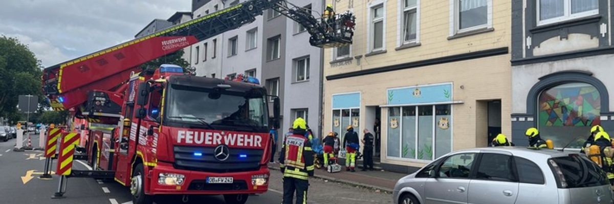 FW-OB: Küchenbrand auf der Buschhausener Str.