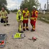 FW Lehrte: Böschungsbrand zwischen den Bahngleisen bei Lehrte