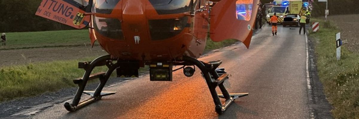 FW Ratingen: 25.08.25, Verkehrsunfall Ratingen, Mettmanner Str.