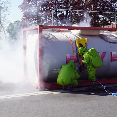 FW Mechernich: ABC-Übung am 26. April 2025 im Chemiepark Knapsack Hürth