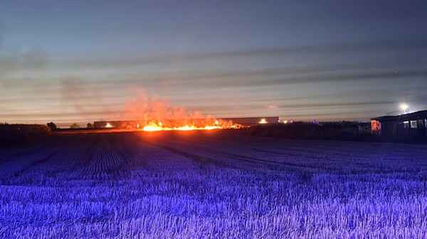 FW Gangelt: Feldbrand beschäftigt die Feuerwehr am Abend