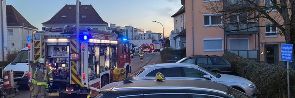 FW Weinheim: Brandgeruch in Mehrfamilienhaus löst Feuerwehreinsatz aus