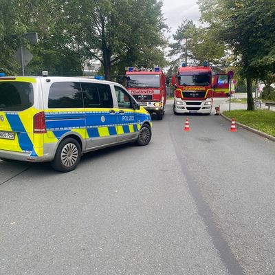 FW-Velbert: Brand in einem Firmengebäude am Rosenkamp