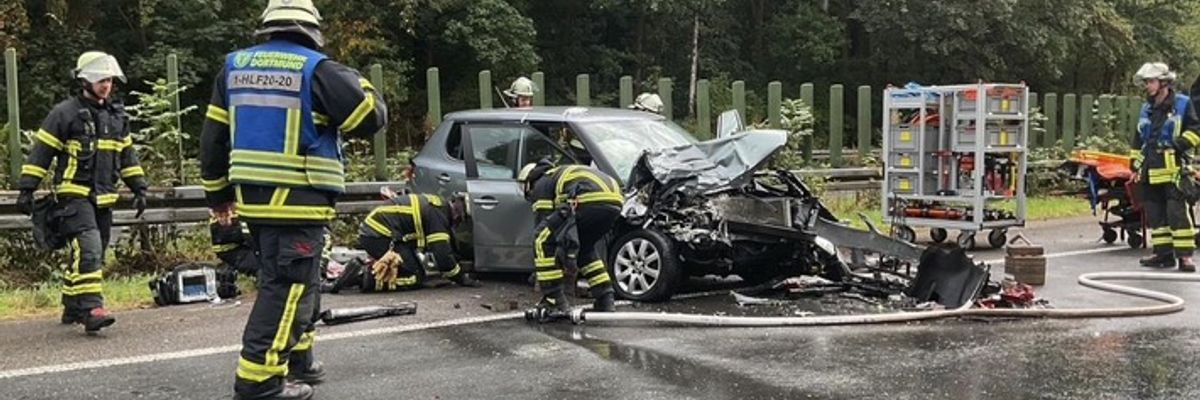 FW-DO: Verkehrsunfall mit 4 beteiligten PKW