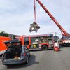 FW-OB: Zwei Verkehrsunfälle fordern Einsatz der Feuerwehr - Schwerer Unfall auf der A3 mit verletzten Pferden