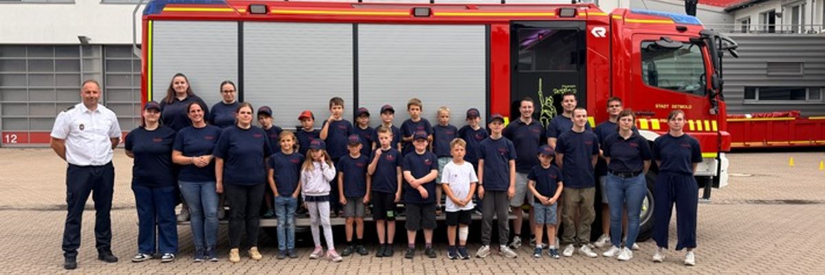 FW-DT: Sommerfest der Kinderfeuerwehr Detmold