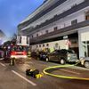 FW-E: Kellerbrand in Frohnhausen - 39 Personen mit Drehleitern gerettet