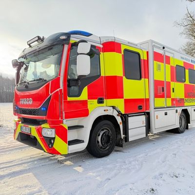 RKiSH: Der erste Intensivtransportwagen (ITW) für die schleswig-holsteinische Westküste startet