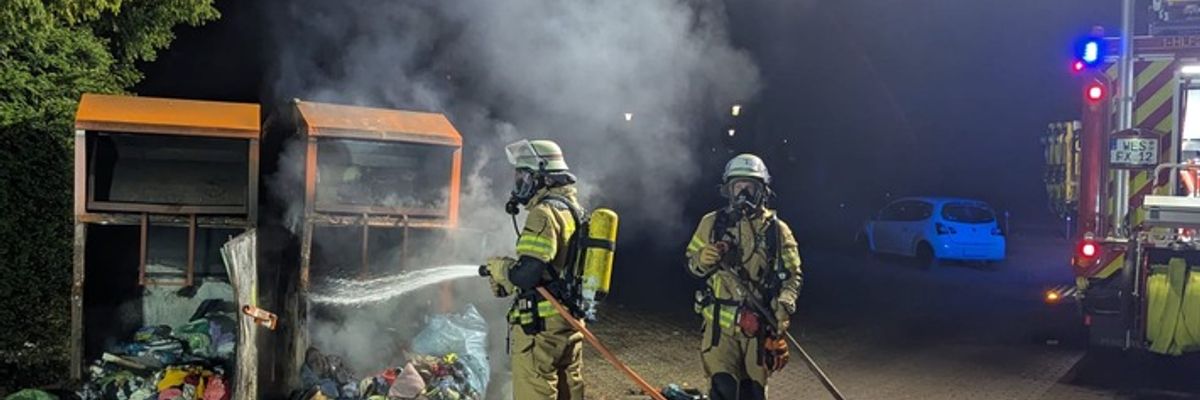 FW Xanten: Drei Einsätze für die Feuerwehr Xanten am Sonntag