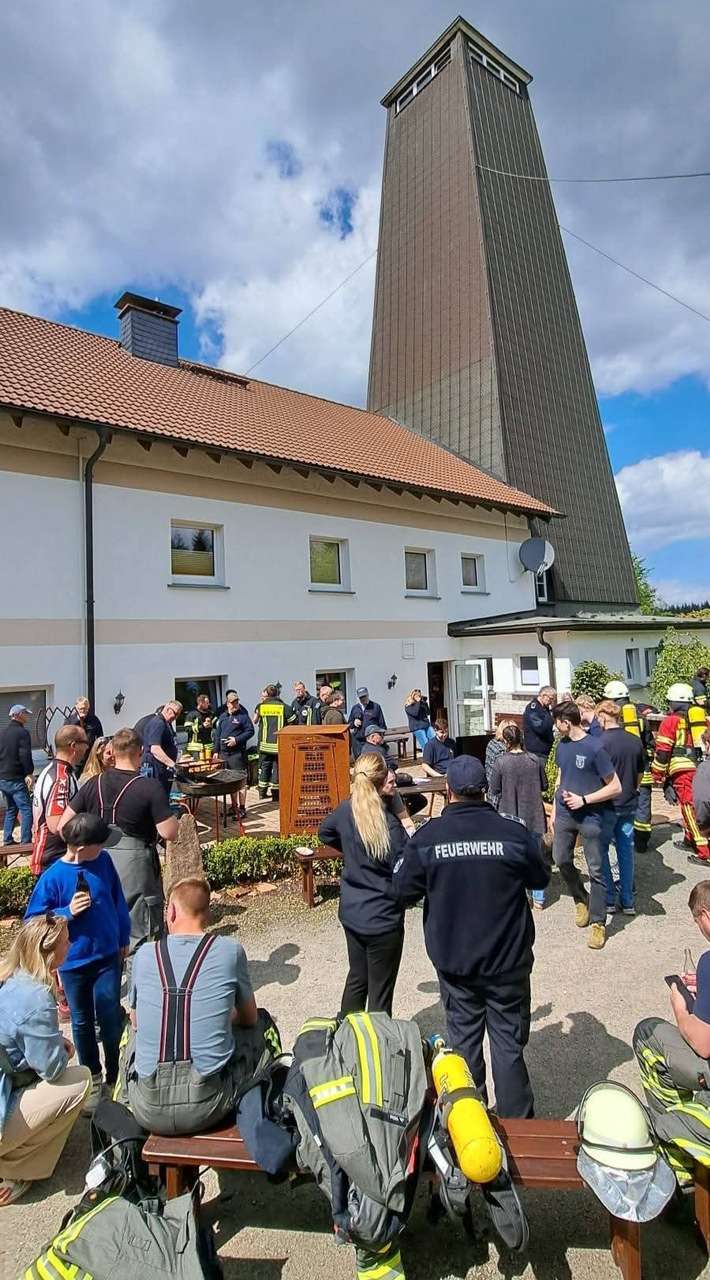 FW-OE: 6. R-W-T Firefighter Stairs Climb / Rhein-Weser Turm, Oberhundem