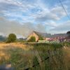 FW-DO: Scheunenbrand in Dortmund-Scharnhorst - Brandbekämpfung dauert derzeit noch an