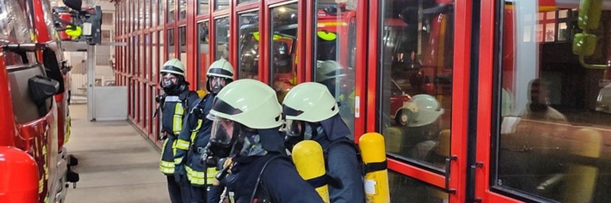FW Konstanz: Atemschutzlehrgang bei der Feuerwehr Konstanz