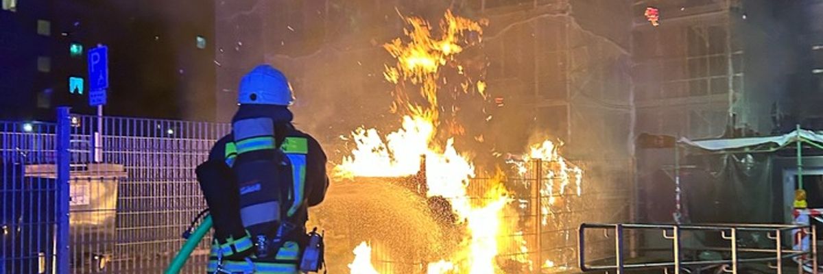 FW-EN: Einsatzlage der Feuerwehr Hattingen in der Silvesternacht 2025/2026