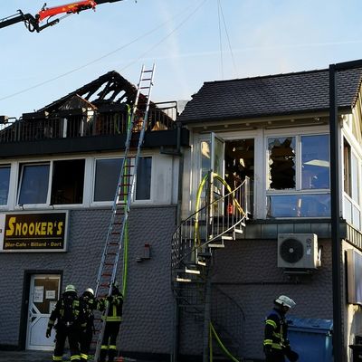 KFV Sigmaringen: Einsatzstelle: Offener Dachstuhlbrand am Boulay-Platz in Mengen 01.01.2026