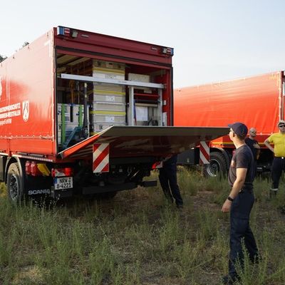 FW-BN: Erfolgreicher Abschluss des Waldbrandeinsatzes des NRW-Waldbrandmoduls GFFF-V DE1 in Spanien