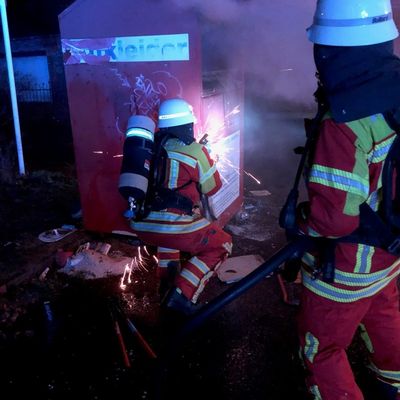 FW Minden: Mehrere Einsätze, dennoch insgesamt ein ruhiger Jahreswechsel bei der Feuerwehr Minden