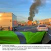 FW-M: Pkw-Brand auf Autobahnring (Obermenzing)