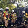 FW Bad Honnef: Zwei Gartenlaubenbrände zeitgleich im Bad Honnefer Stadtgebiet