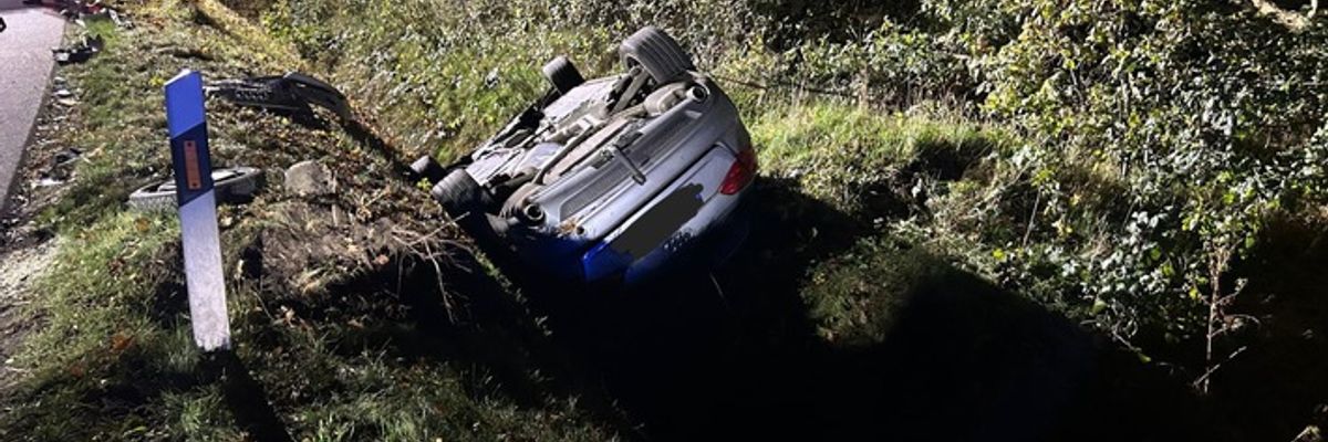 FW-ROW: Verkehrsunfall auf Kreisstraße 101
