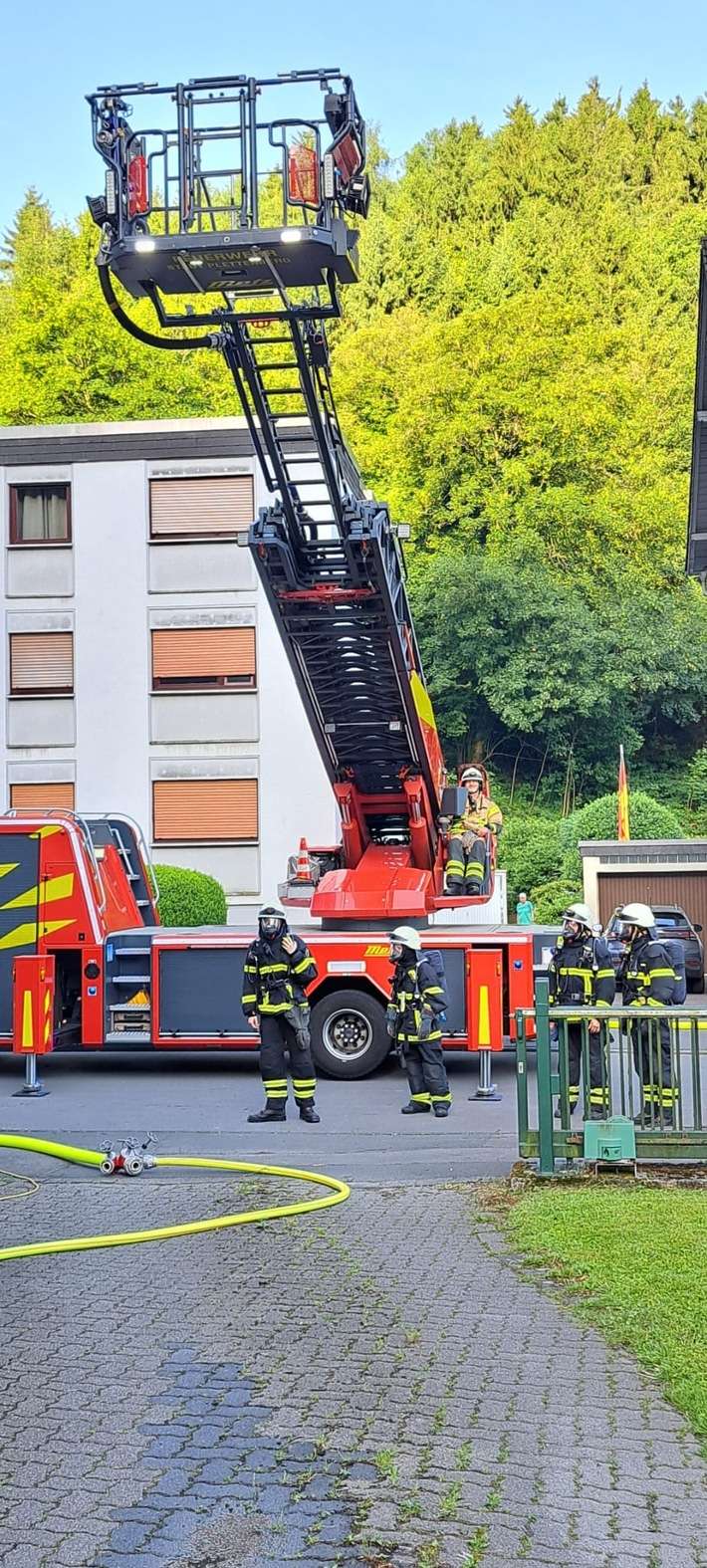 FW-PL: Ortsteil Stadtmitte - Brand in Küche