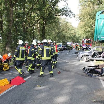 FW-ROW: Mehrere Verletzte nach Unfall