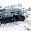 FW Porta Westfalica: 27.01.2026 - Bahnunfall - PKW gegen Zug in Eisbergen