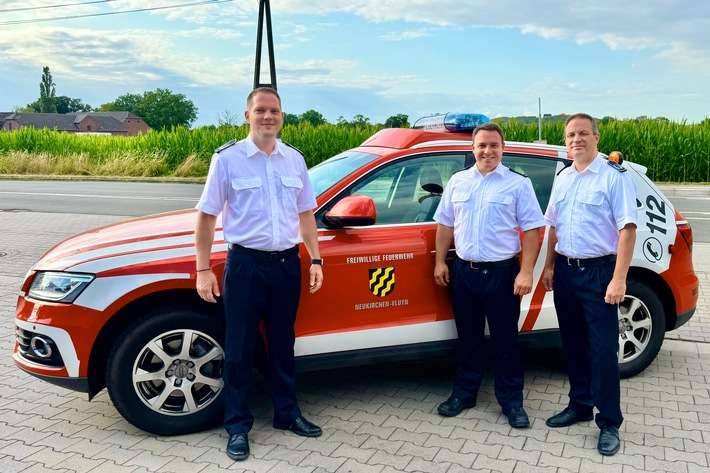 FW Neukirchen-Vluyn: Neues Führungsteam für die Feuerwehr Neukirchen-Vluyn: David Schade übernimmt die Leitung