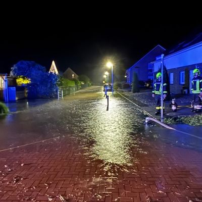FW Flotwedel: Unwetterfront sorgt für mehrere Einsätze der Feuerwehren im Flotwedel