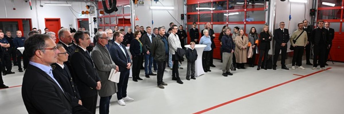 FW Stuttgart: Interimsfeuerwache 1 an der Tübinger Straße offiziell eingeweiht