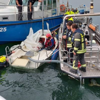 FW-Radolfzell: Doppelter Einsatz auf dem Bodensee