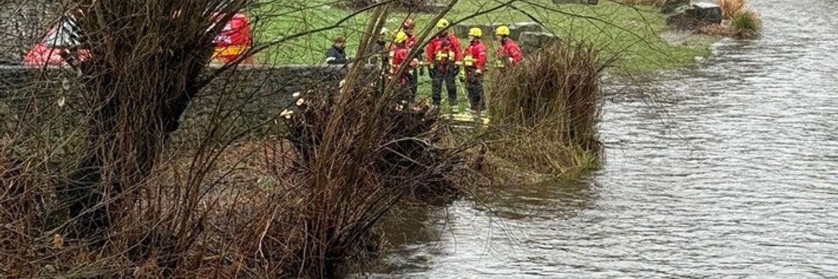 FW-EN: Übung mit Strömungsrettern und 3 Einsätze am Vormittag