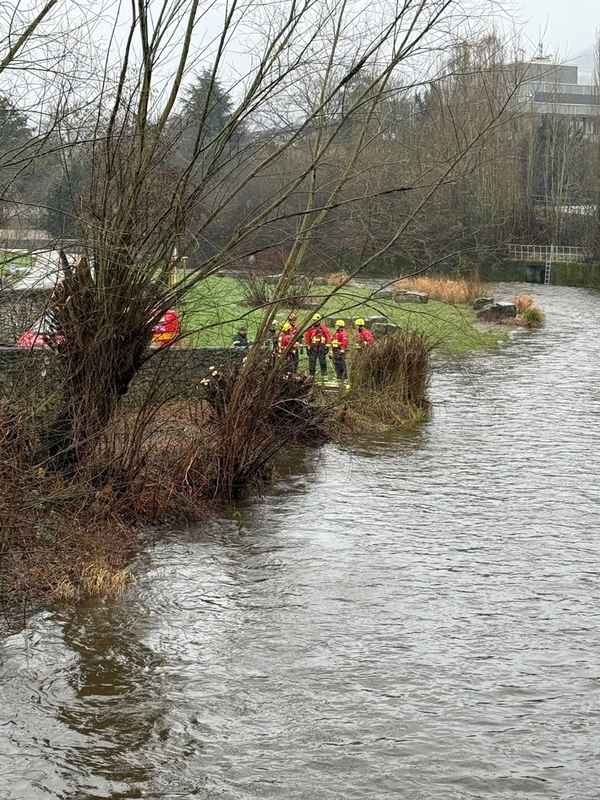 FW-EN: Übung mit Strömungsrettern und 3 Einsätze am Vormittag