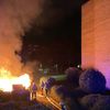 FW-BN: Brand an einem Gebäude
