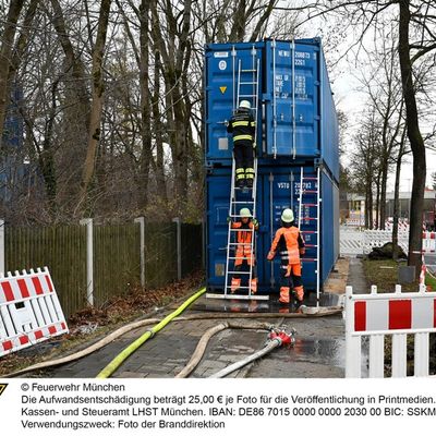 FW-M: Fliegerbombe erfolgreich entschärft (Moosach)