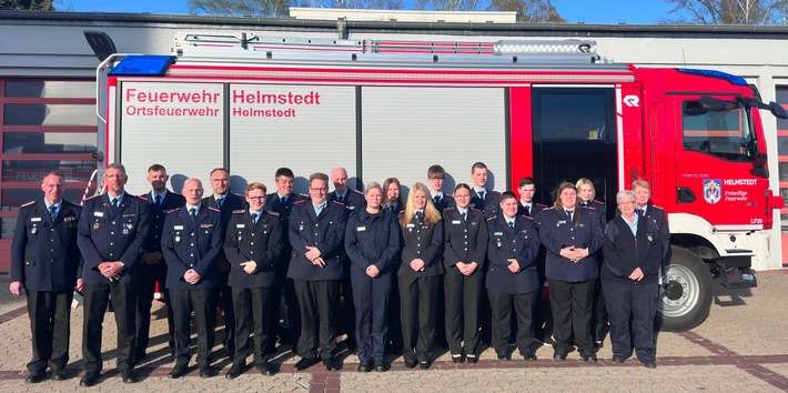 FW Helmstedt: Jahreshauptversammlung 2024 Ortsfeuerwehr Helmstedt
