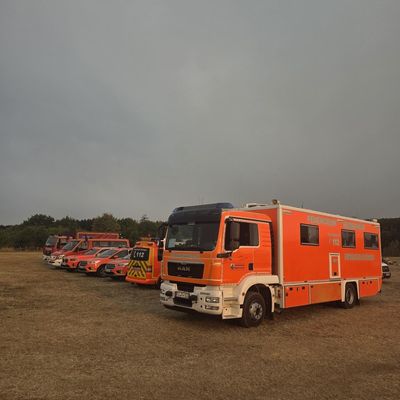 FW-RS: Einsatz der Bereitschaft 5 beim Waldbrand im Hürtgenwald beendet