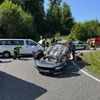 FW VG Westerburg: Verkehrsunfall auf B8 bei Hahn am See fordert vier Verletzte