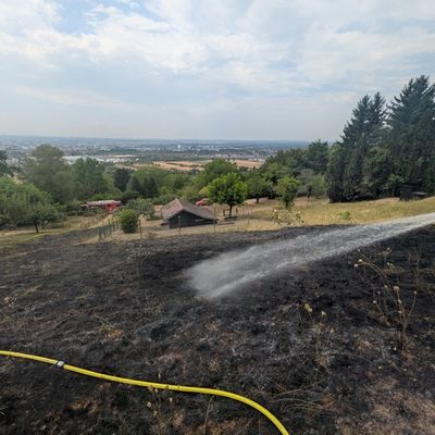 Feuerwehr Weil: Verkehrsunfall & Flächenbrand in Weil am Rhein