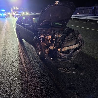 FW-ROW: Verkehrsunfall auf der BAB1 Richtung Bremen